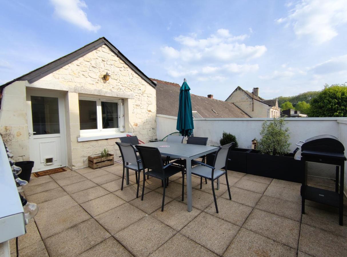 Gite La P'Tite Terrasse Chinon Centre Zewnętrze zdjęcie